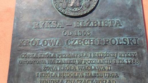 tablica pamiatkowa na zamku Przemysla II, Barsolis Karol Turysta Kulturowy
