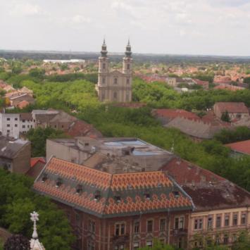Widok z wieży - Katedra, Tadeusz Walkowicz