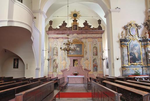 Domek Loretański w kościele w Głogówku