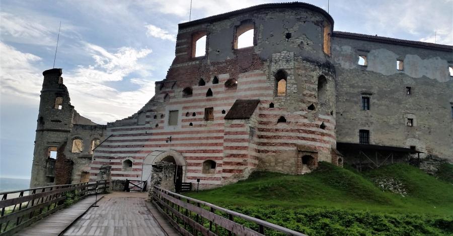 Malownicze ruiny w Janowcu - zdjęcie