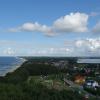 Widok z latarni na Bałtyk i jezioro Liwia Łuża, allie