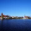 Chełmża - widok miasta znad jeziora, Marcin_Henioo