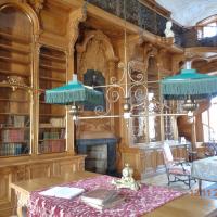 Pałac w Rogalinie,wnętrza-biblioteka, Danusia