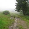 schronisko na Łabowskiej w deszczu i mgle, paweł rosiński