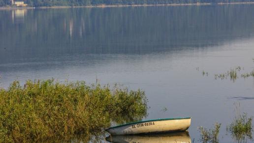 Widok na Jezioro Żywieckie i okolice ..., Fasola na Szlaku