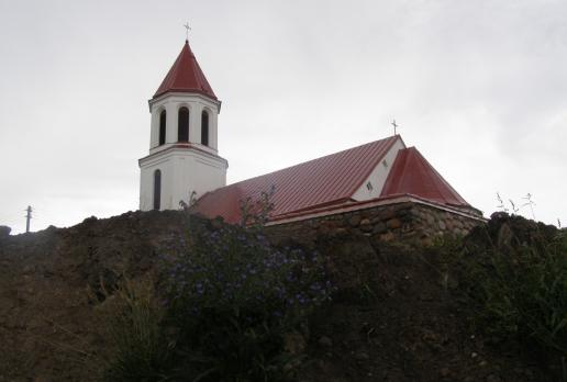kościół w Surażu od strony Narwi, Joanna