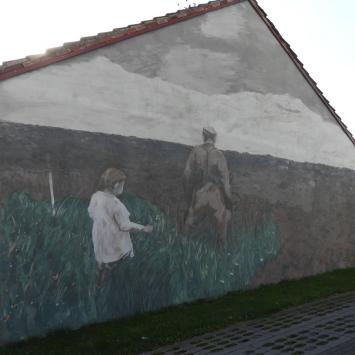 murale w Wiźnie, Joanna