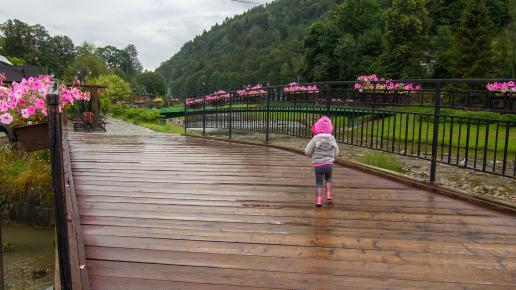 Promenada Nad Grajcarkiem w Szczawnicy