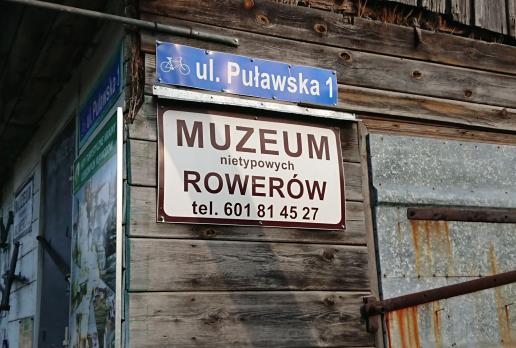 Muzeum nietypowych rowerów w Gołębiu, Mariusz