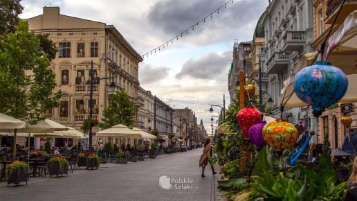 Piotrkowska w Łodzi