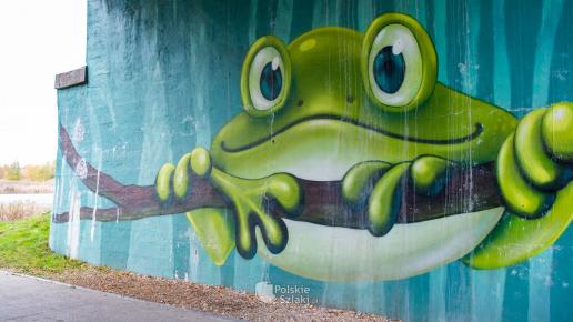 Żabie Doły - żabie murale
