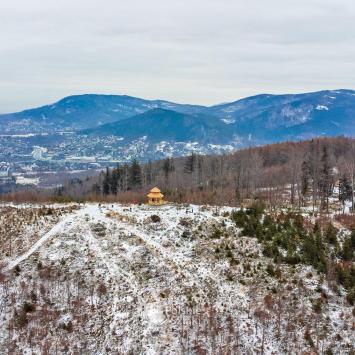 Kozia Góra zimą - zdjęcie