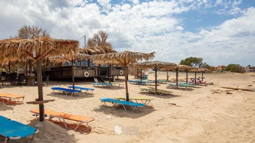 Stavros - zaciszna plaża koło zatoki Greka Zorby