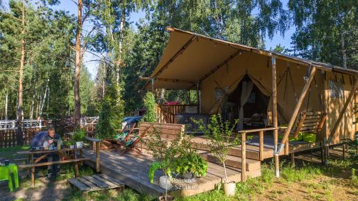 Kaskada Glamping w Łodzi