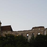 Janowiec - ruiny zamku widziane z dołu, Joanna