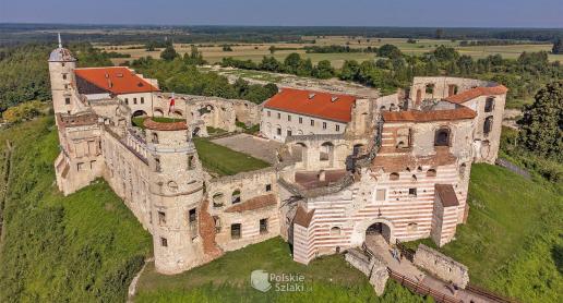 Zamek w Janowcu - jedyny w Polsce zamek w paski! - zdjęcie